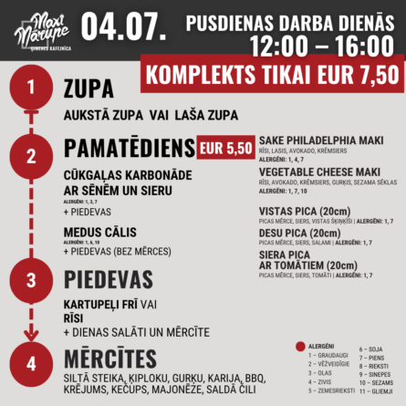 Pusdienu komplekts