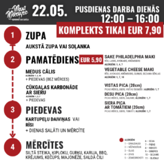 Pusdienu komplekts