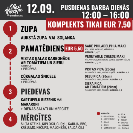 Pusdienu komplekts