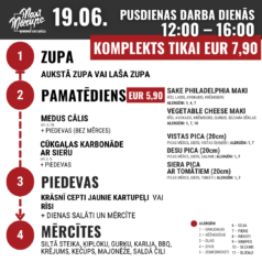 Pusdienu komplekts