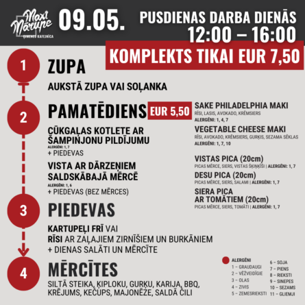 Pusdienu komplekts
