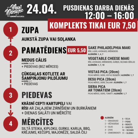 Pusdienu komplekts
