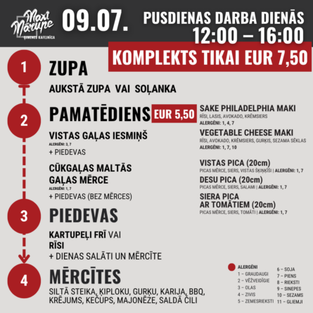 Pusdienu komplekts