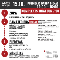 Pusdienu komplekts