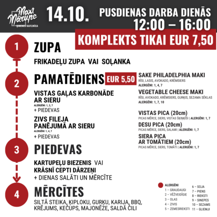 Pusdienu komplekts