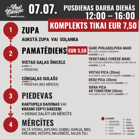 Pusdienu komplekts