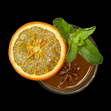 Karstais ābols ar rumu